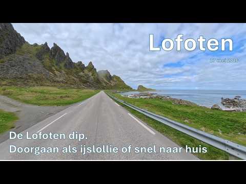 Lofoten dip: door of naar huis